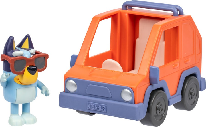 Zestaw do zabawy Moose Bluey Auto 4WD i Bluey (630996189269) - obraz 3