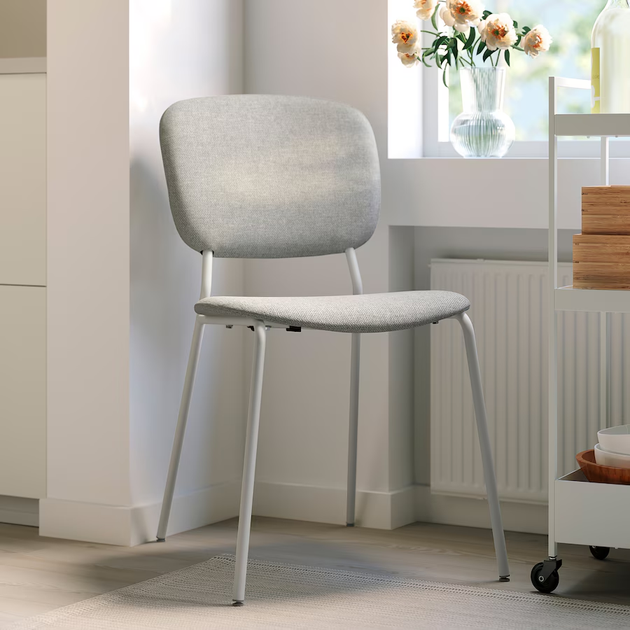 Кухонный стул VIHALS IKEA 305.927.60 бежево серый - изображение 2