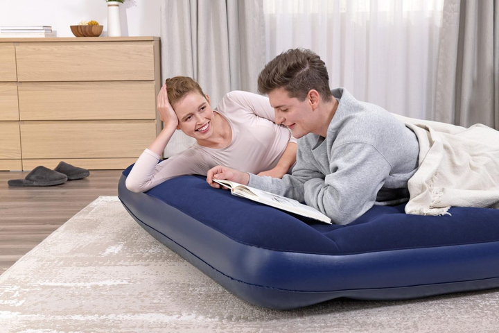 Надувний матрац Bestway QUEEN 203 x 152 x 28 см (6941607348895) - зображення 8