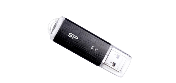 Флеш-накопичувач SiliconPower USB 2.0 Ultima U02 8Gb Black (SP008GBUF2U02V1K) - Фото 1 Флеш-накопичувач SiliconPower USB 2.0 Ultima U02 8Gb Black (SP008GBUF2U02V1K) - изображение 1