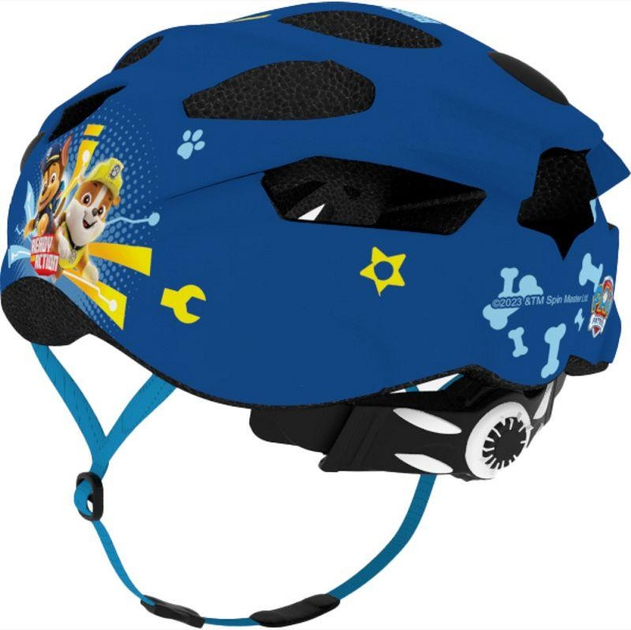 Kask rowerowy Paw Patrol IN-MOLD Boys 52-56 cm Niebieski (000101066042) - obraz 9