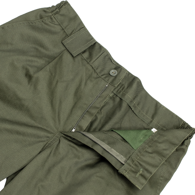 Штани Класичні Vik-Tailor бавовняні, Olive, 58 - Фото 5 Штани Класичні Vik-Tailor бавовняні, Olive, 58 - зображення 5