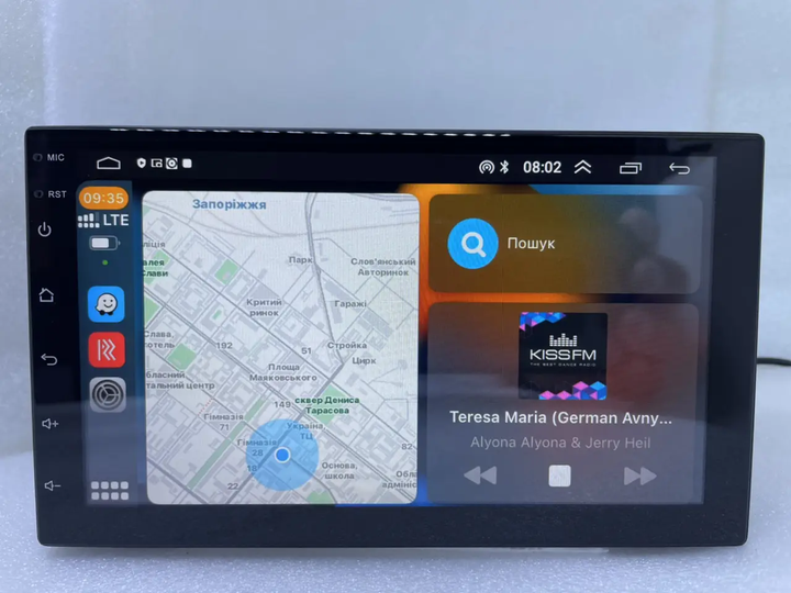 Автомагнитола 2 DIN 7001A экран 7" дюймов ОЗУ 4/32GB Android Wi Fi Bluetooth Gps CarPlay - изображение 2