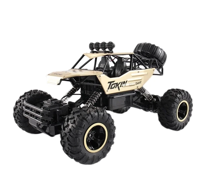 Машинка на радиоуправлении 1:12 4WD большая 37 см Rock Crawl Gold з пультом автомобиль внедорожник монстр-трак - изображение 2