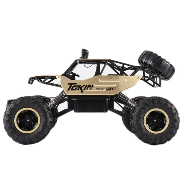 Машинка на радиоуправлении 1:12 4WD большая 37 см Rock Crawl Gold з пультом автомобиль внедорожник монстр-трак - изображение 3