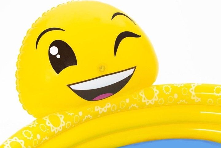Дитячий надувний басейн Bestway 165 x 144 x 69 см Усмішка 53081 (6942138968125) - зображення 2