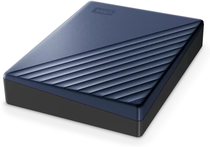 Жорсткий диск Western Digital My Passport Ultra 5TB 2.5" USB 3.2 Blue (WDBFTM0050BBL-WESN) - зображення 4