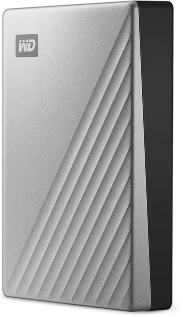 Dysk twardy Western Digital My Passport Ultra Mac 4TB 2.5" USB 3.2 Silver (WDBPMV0040BSL-WESN) - obraz 3