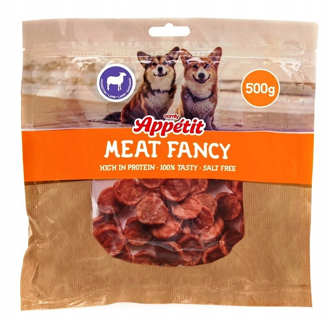 Ласощі для собак Comfy Apetit Fancy печиво з ягнятини 500 г 257989 (5905546336079) - зображення 1