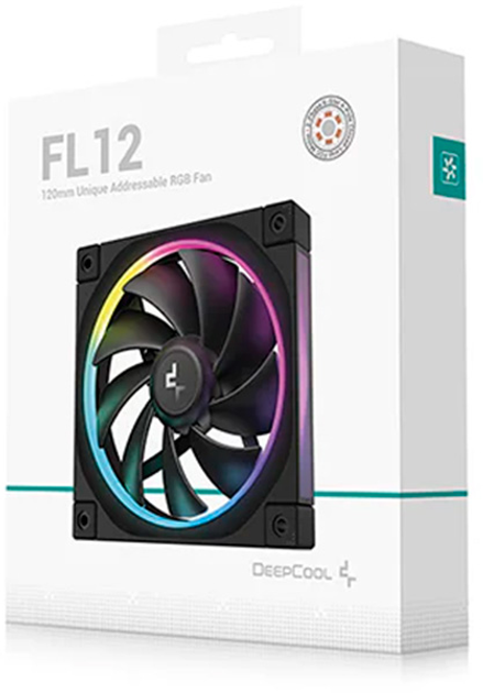 Wentylator DeepCool FL12 ARGB (R-FL12-BKAPN1-G) - obraz 6
