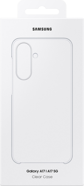 Etui plecki Samsung Clear Case do Samsung Galaxy A17 5G Transparent (EF-QA176CTEGWW) - obraz 6
