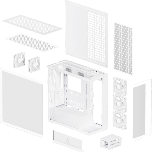 Obudowa Arctic Xtender White (4895265000294) - obraz 8
