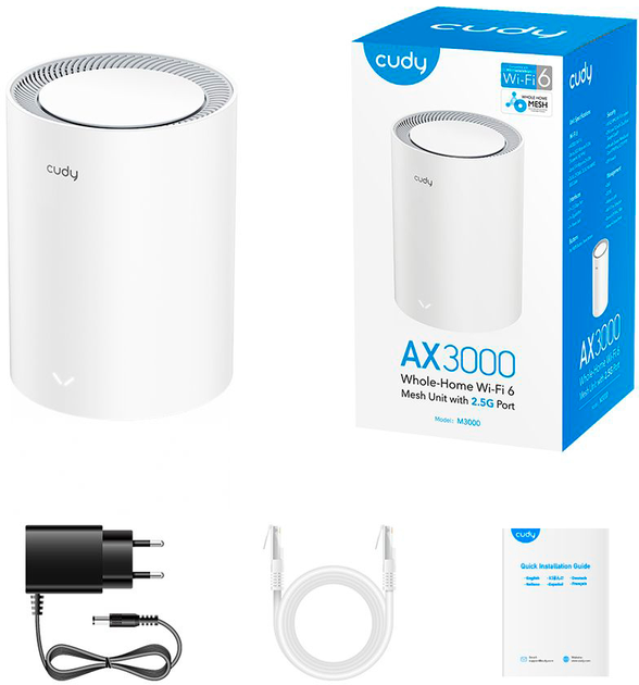 Router Cudy M3000 (1-Pack) V2.0 - obraz 3