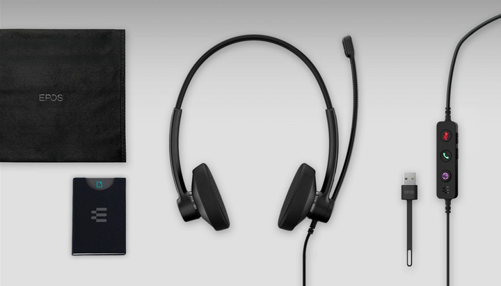 Навушники Epos Impact 100 UC Stereo USB-C+A (100589156) - зображення 7
