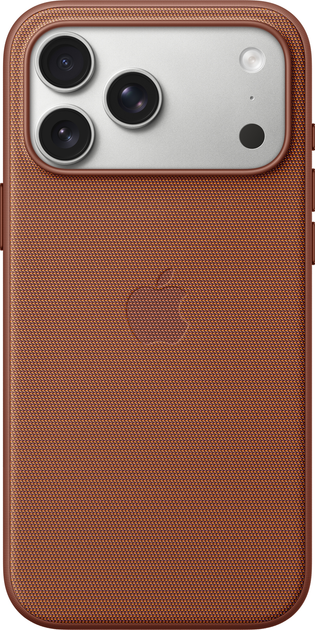 Etui plecki Apple TechWoven Case with MagSafe do Apple iPhone 17 Pro Max Sienna (MGFC4) - obraz 1