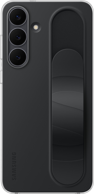 Панель Samsung Standing Grip Case для Samsung Galaxy S25 FE Black (EF-GS731CBEGWW) - зображення 2