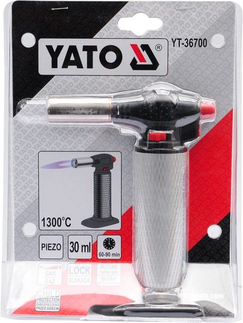 Palnik gazowy Yato YT-36700 (5906083367007) - obraz 3
