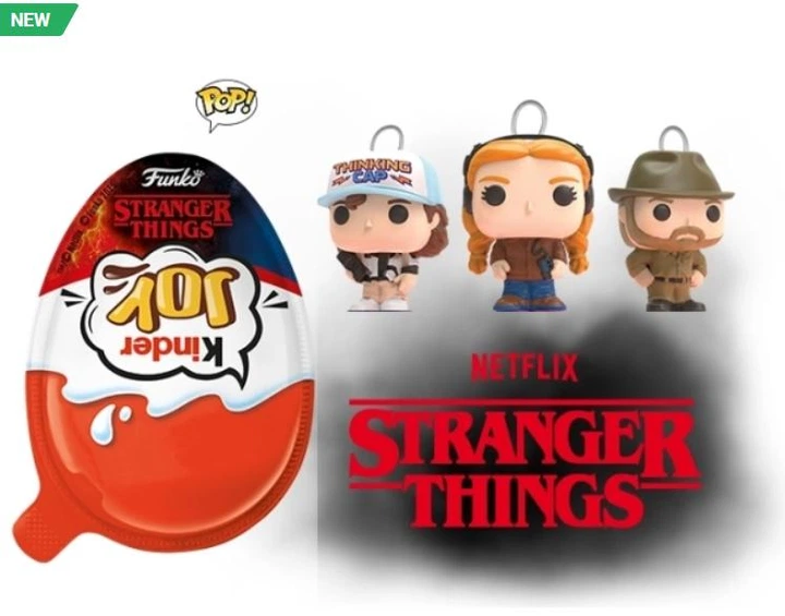 Кіндер Джой Дуже дивні справи Kinder Joy Funko Pop Stranger Things