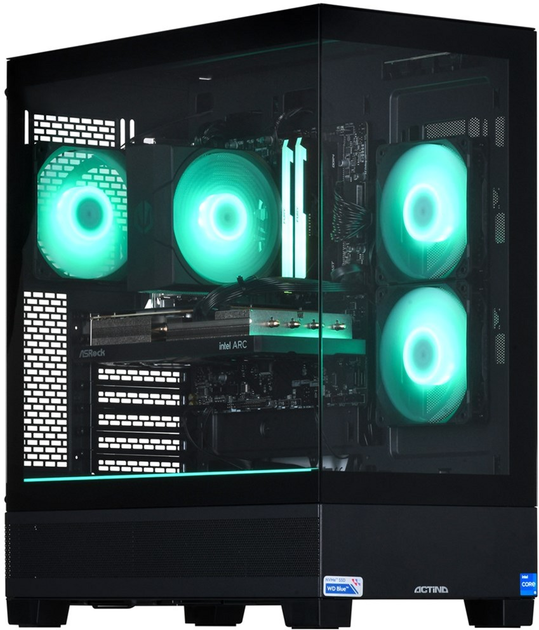 Комп'ютер Actina View 12400F/32GB/1TB/ArcA580/600W (KOMACNGIP0078) - зображення 1