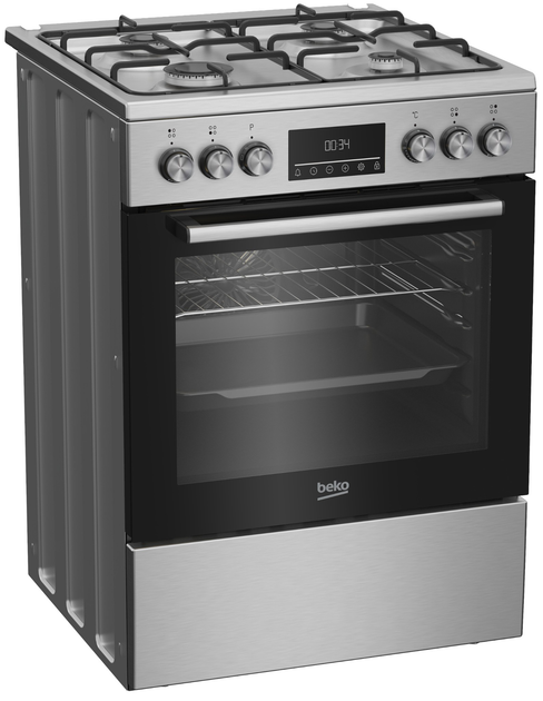 Плита комбінована Beko FBE6330GXDSN - зображення 2