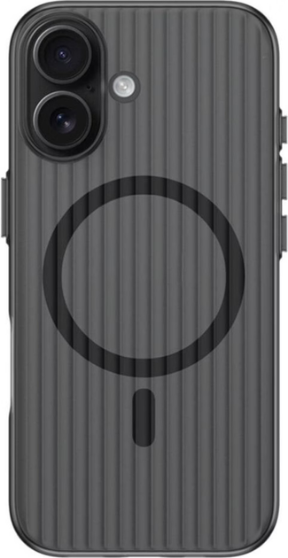 Etui 4smarts Design Case Aero do Apple iPhone 17 Transparent/Black (4252011912537) - obraz 1