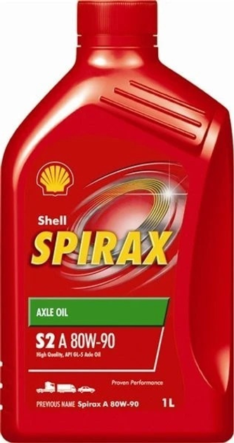Трансмісійна олива Shell Spirax 80W90 1 л (5011987080867) - зображення 1