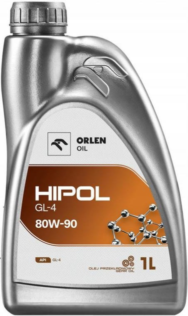 Трансмісійна олива Orlen Oil Hipol 80W90 1 л (5901001766962) - зображення 1