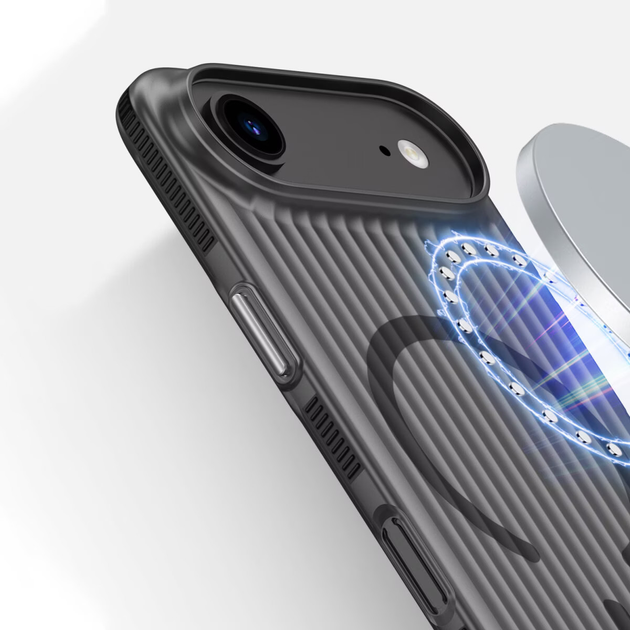 Etui 4smarts Design Case Aero do Apple iPhone Air Transparent/Black (4252011912544) - obraz 5