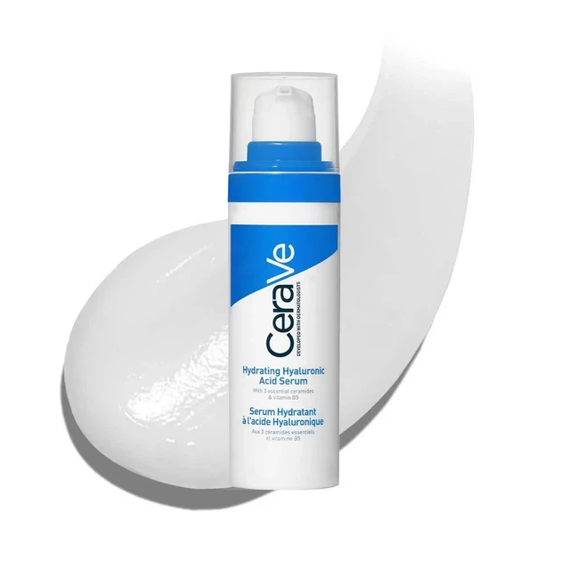 Увлажняющая сыворотка CeraVe Hydrating Hyaluronic Acid Serum с гиалуроновой кислотой, 30 мл - изображение 2