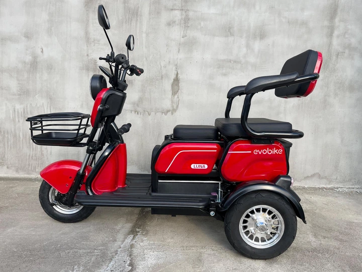 ROZETKA | Електроскутер триколісний EVOBIKE Luna TRIO 60V 23Ah