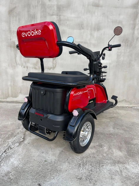 ROZETKA | Електроскутер триколісний EVOBIKE Luna TRIO 60V 23Ah