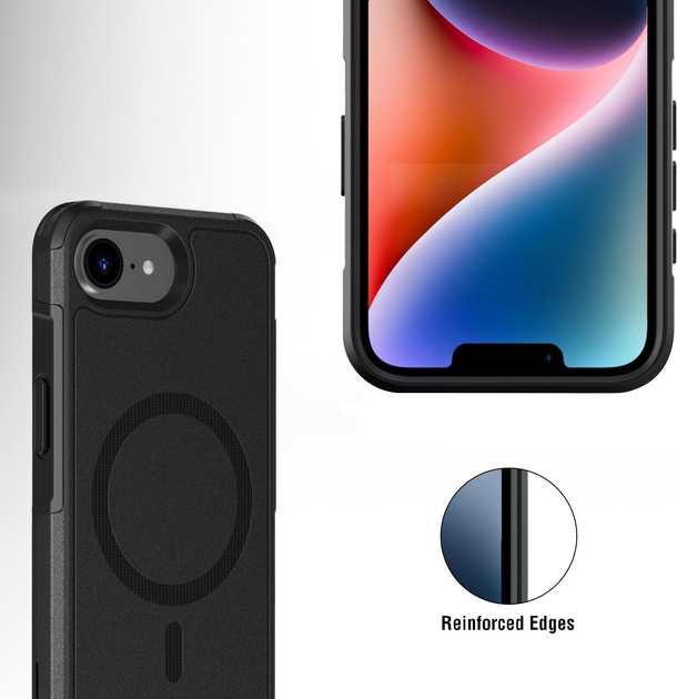 Панель 4smarts Defend Case для Apple iPhone 16e Black (4252011910656) - зображення 2