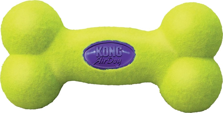 Іграшка Kong AirDog Squeaker Bone повітряна кістка для собак середніх і великих порід L (35585775302) - зображення 1
