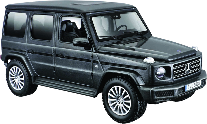 Model samochodu Maisto (1:24) 2019 Mercedes Benz G-Class AMG SUV Szary (355407915) (0090159315315) - obraz 1