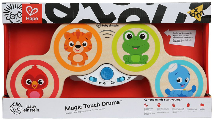 Іграшка музична Baby Einstein Барабани Magic Touch (11650) (074451116504) - зображення 7