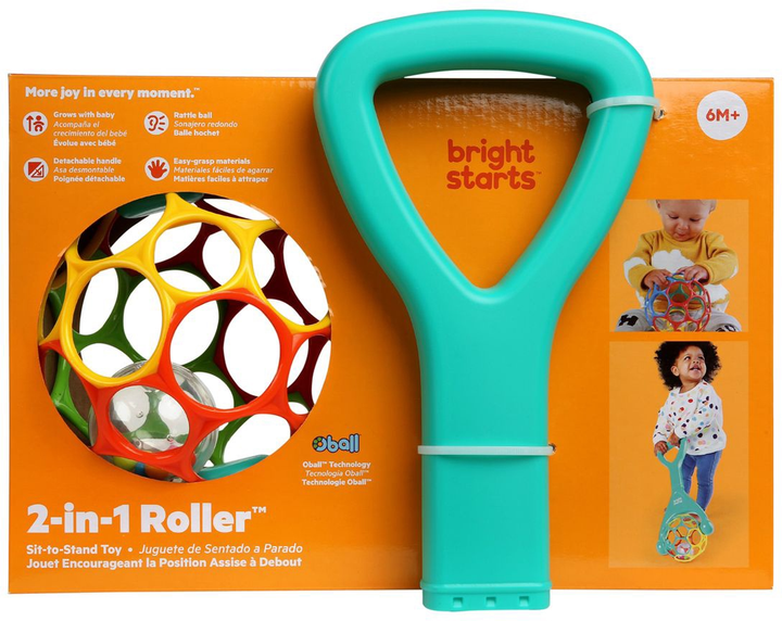 Zabawka-pchacz Oball 2-in-1 Roller (11785) (074451117853) - obraz 10