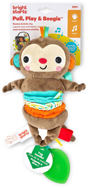 Zawieszka Bright Starts Pull Play & Boogie muzyczna (13089) (074451130890) - obraz 2