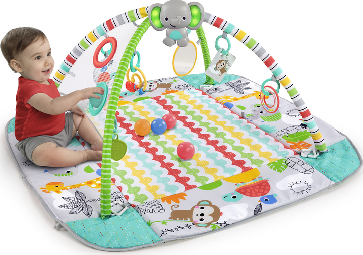 Mata edukacyjna Bright Starts Totally Tropical 5 w 1 (12624) (074451126244) - obraz 9