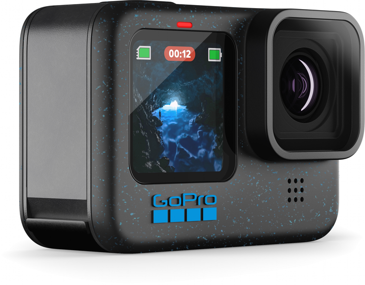 Kamera GoPro Hero 12 Black (CHDHX-121-RW) + Akumulator GoPro Enduro Battery for Hero 12 Hero 11 Hero 10 Hero 9 (ADBAT-011) + Plecak GoPro THB9001-CST 20 l Czarny (754590964906) - obraz 5