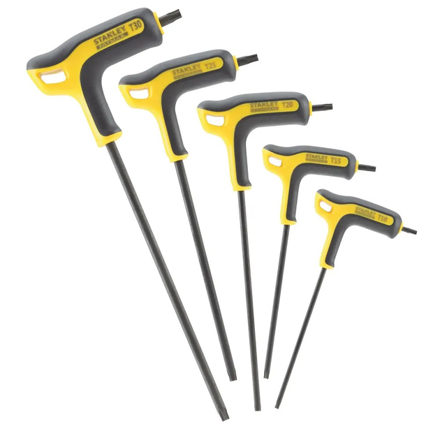 Zestaw kluczy TORX Stanley 5 sztuk (FMHT0-69048) - obraz 1