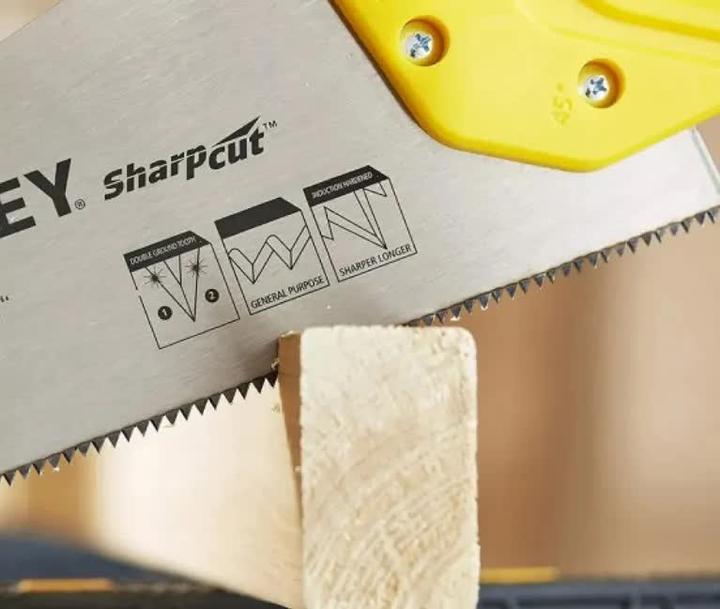 Piła ręczna Stanley Sharpcut 550 mm (STHT20368-1) - obraz 2