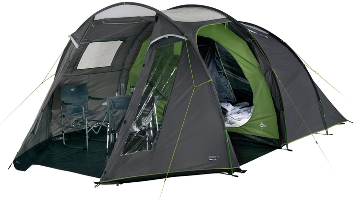 Namiot High Peak Ancona 4.0 Ciemnoszary/zielony (10244) (4001690102445) - obraz 2