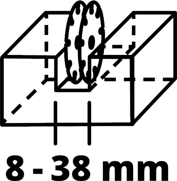 Борозник (штроборіз) Einhell TE-MA 1700 (4350740) - зображення 12