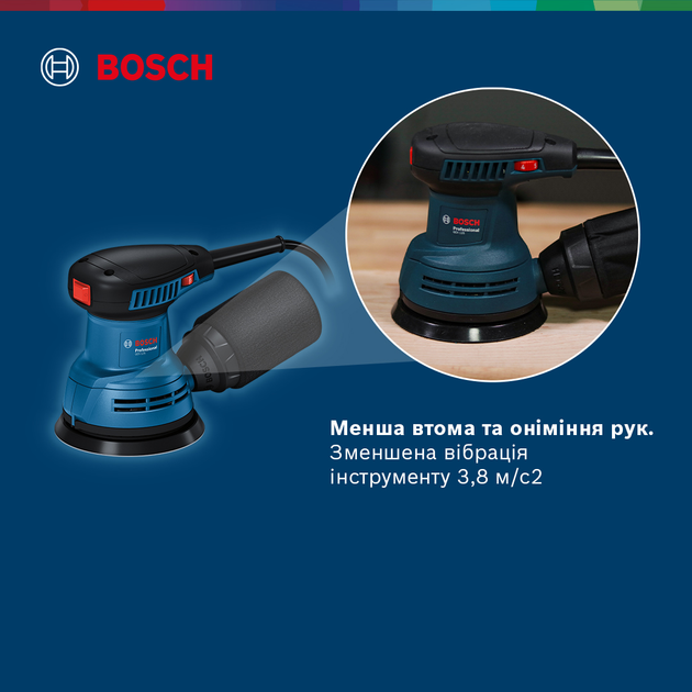 Szlifierka mimośrodowa Bosch GEX 125 (06013A8020) - obraz 8