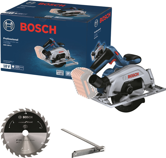 Akumulatorowa pilarka tarczowa Bosch Professional GKS 185-LI (06016C1221) - obraz 1