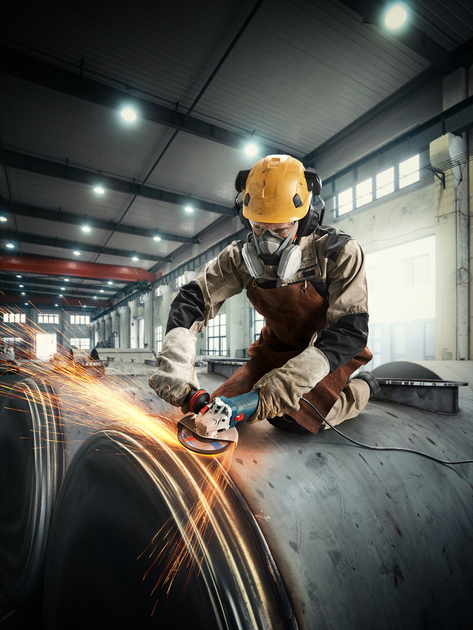 Кутова шліфувальна машина Bosch Professional GWS 12-125 S (06013A6020) - зображення 14