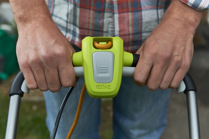 Газонокосарка Ryobi RLM13E33S 220В, 1300 Вт, 33 см, 35 л, 20-60 мм (5133002343) - зображення 6