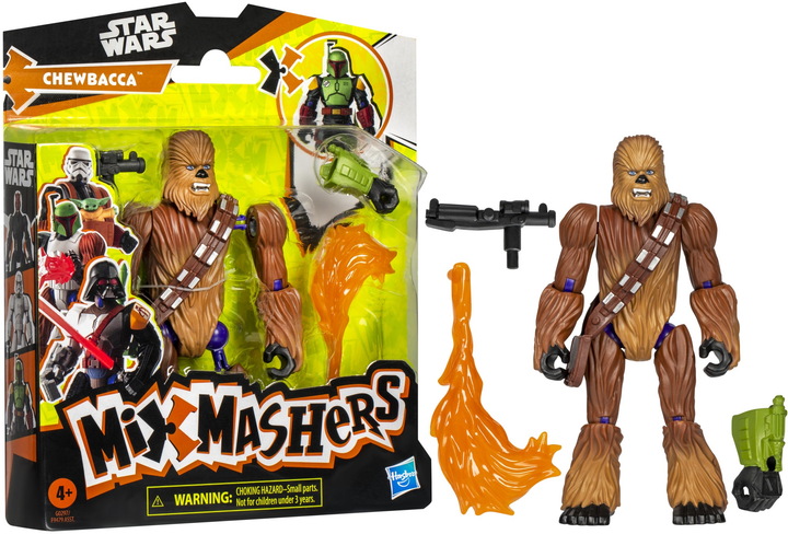 Figurka Hasbro MixMashers Star Wars Chewbacca 12 cm (F9479_G0297) - obraz 4