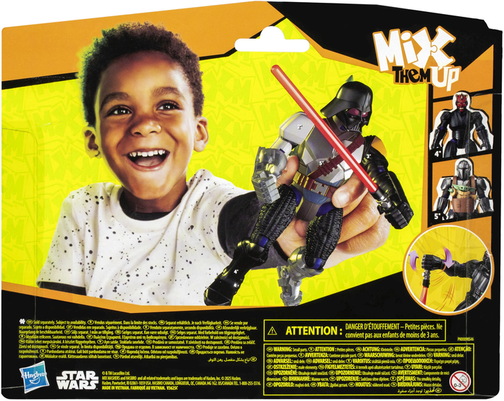 Figurka Hasbro MixMashers Star Wars Darth Vader 12 cm (F9481_G0299) - obraz 6