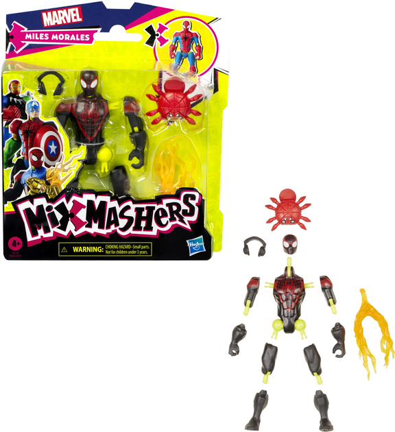 Figurka Hasbro MixMashers Spider-Man Miles Morales (F9205_F9214) - obraz 3